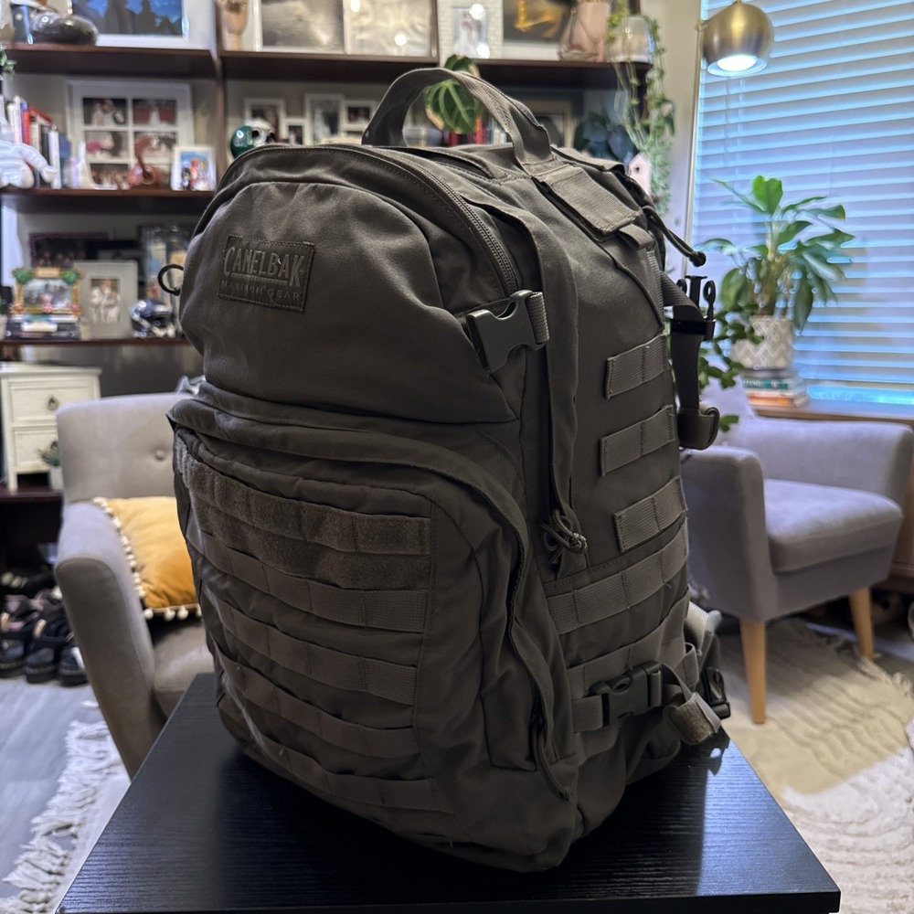 Camelbak Maximum Gear Military BFM 500 Large Tactical Backpack Sage Green Hiking